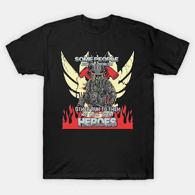 Firefighter T-Shirt by shirttrends